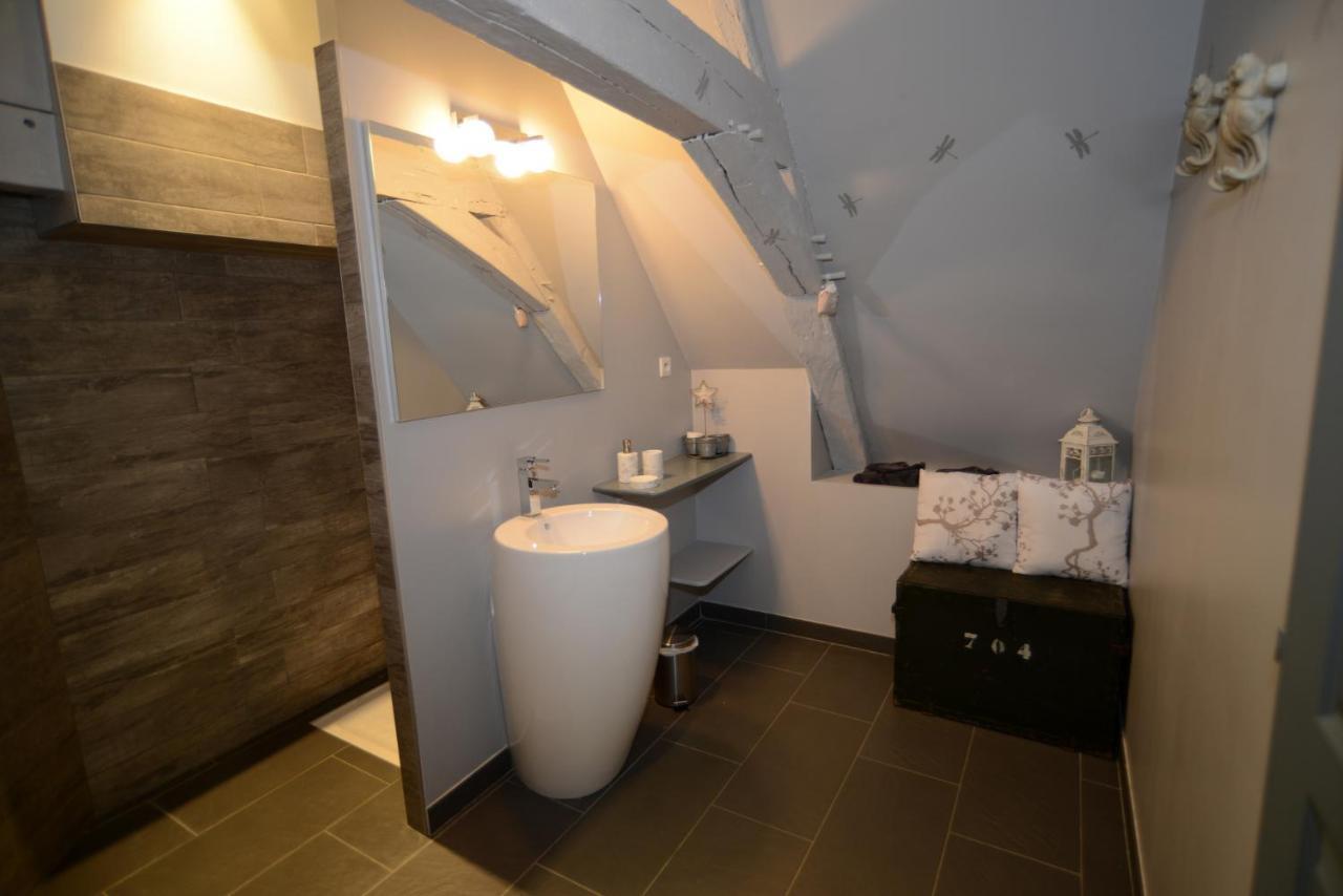 La Forcerie Maison D'Hotes Et Spa Châtelais Exterior foto