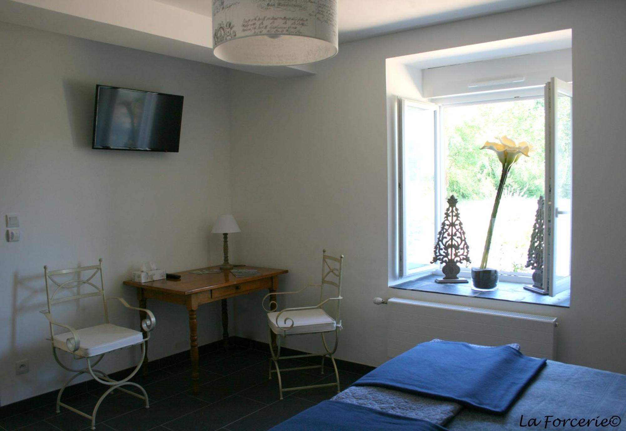 La Forcerie Maison D'Hotes Et Spa Châtelais Habitación foto